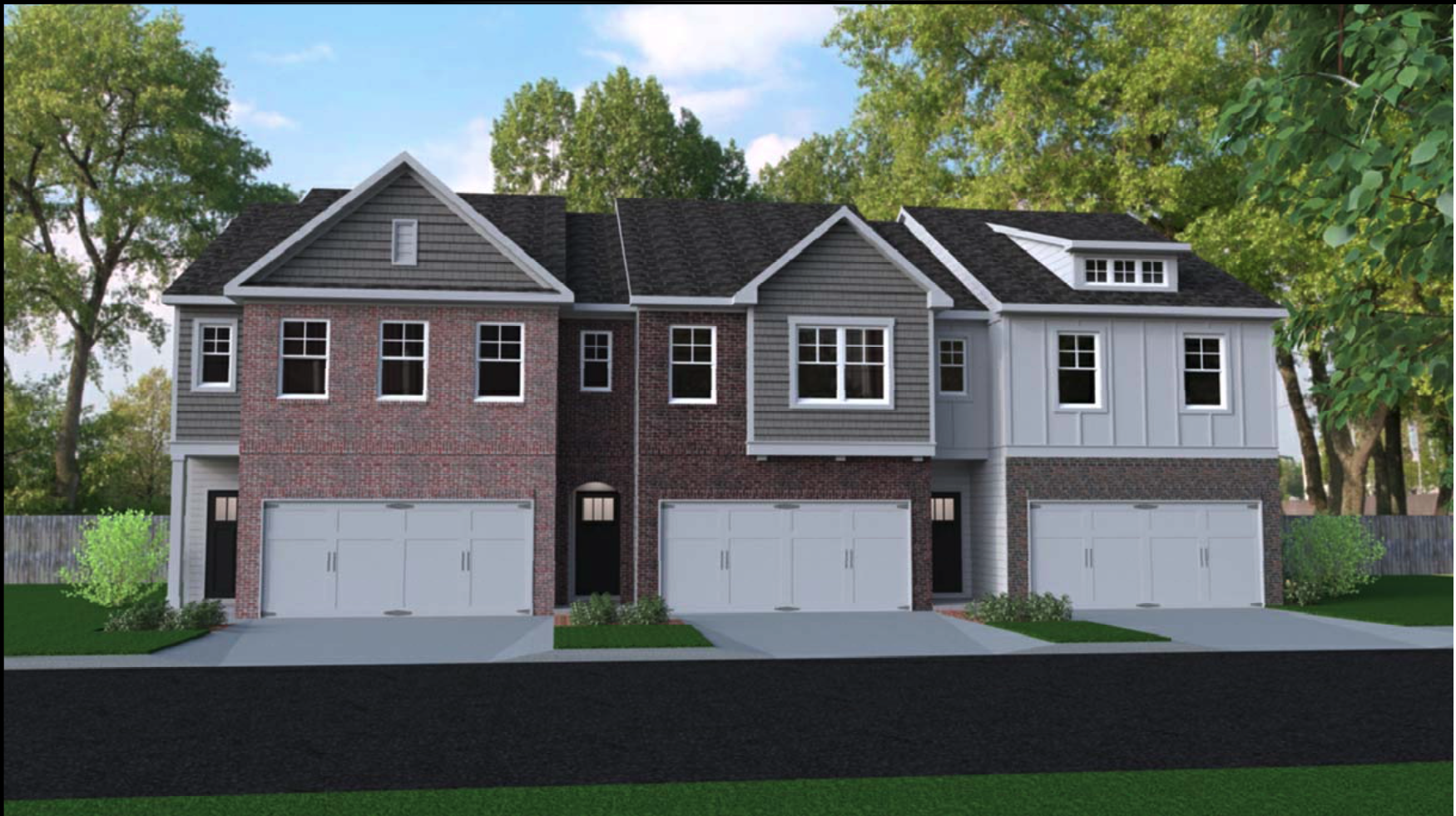 Caldwell Park-- Brookside Elevation